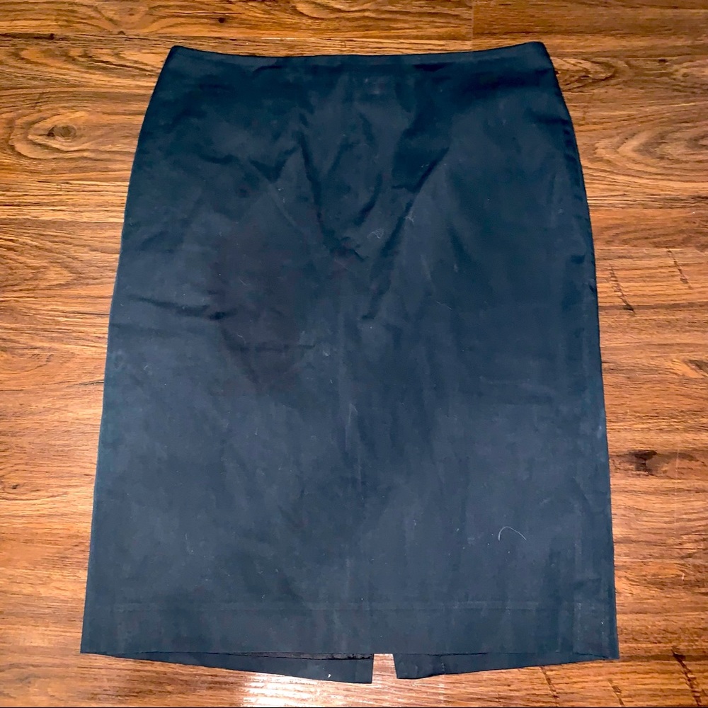 Black Ann Taylor Pencil Skirt